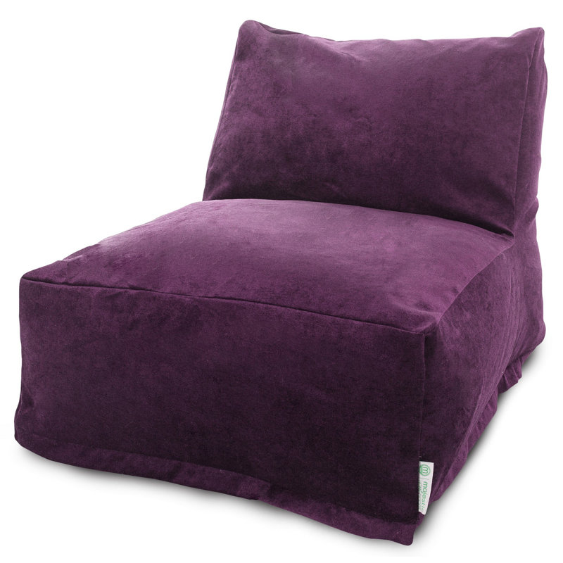 Fauteuil à billes et méridienne, Aubergine