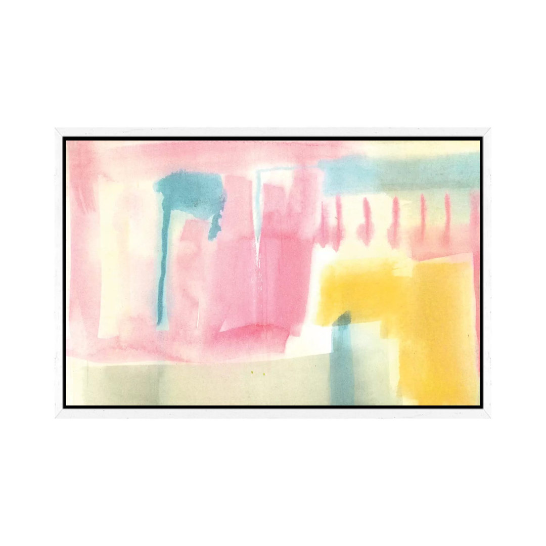 Pastell Luxe III von Jennifer Goldberger - Galerie Giclée auf Leinwand