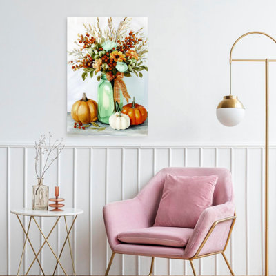 Art contemporain, art mural d'automne contemporain rustique
