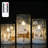 White Christmas Glass Flickering Flameless Candles Battery Operated With 10-Key Remote And Timer Set Of 3 Real Wax Holiday LED Window Pillar Candles(Snowman Decal, 3 X 4, 5, 6 Inches)