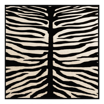  Tapis zébré lavable