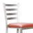 Jevgenij 30" Upholstered Metal Bar Stool
