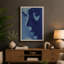 Blue Study Portrait Modern 1 Piece Wrapped Canvas Wall Art-741970637-741970634