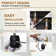 CASAINC Single-Handle Pull-Out Bathroom Faucet Single Hole Faucet with Deck Plate