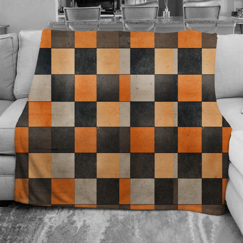 Couverture polaire Warm Autumn, Simple