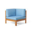 Ensemble de canapé 4 pièces Brava, bleu