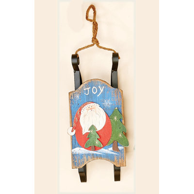 9'' Wood Holiday Shaped Ornament
