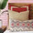 Joaquin Red/Beige Linen Piece Sham
