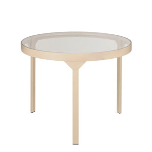 Bijzettafel Glass Top End Table
