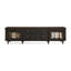 Meuble télé noir en bois manufacturé-576671969