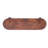 Croc Embossed Leather Buffet with Side Shelves