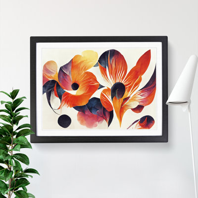 Abstract Floral Art Vol.8 - Single Picture Frame Painting
