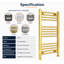 Heated Towel Rail 77cm x 50cm-1113153327