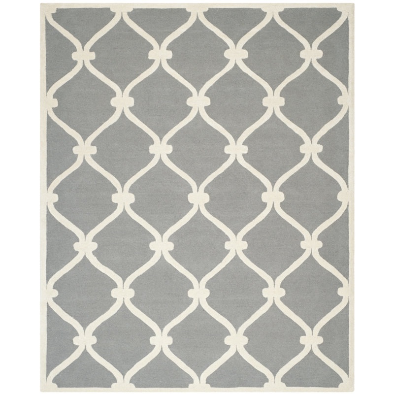 Tapis en laine touffeté à la main Cannen, Rectangle 9 pi x 12 pi