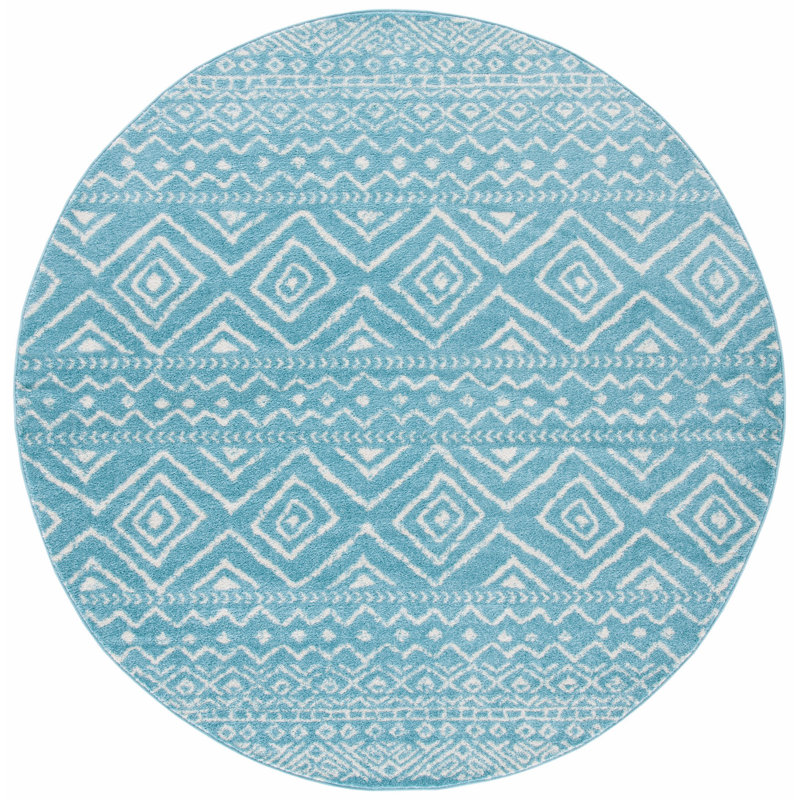 Suazo Performance Southwestern Rug, Round 6'7"