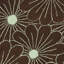 Tapis floral en laine et viscose touffeté à la main Avayah Soho-6099008