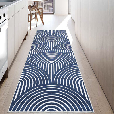 Jillianna Washable Abstract Indoor Rug