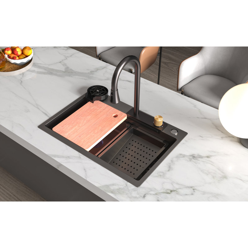 1 Bowl Drop-in Kitchen Sink