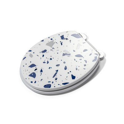 Flexi-Fix Round Hard Toilet Seat