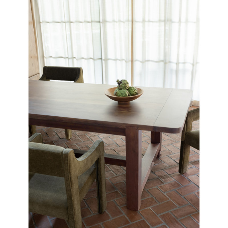 Wilson Solid Wood Dining Table, 30”H x 120”L x 40”W
