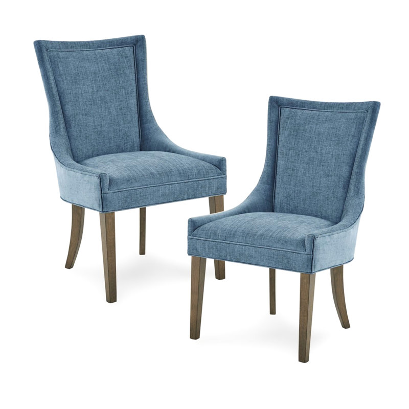 2 chaises de salle à manger avec revêtement en chenille, une dimension de siège généreuse, une capacité de poids de 300 lb, convient à différents types de chaises (2), une surface généreuse et des tables différentes