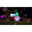Gnome gonflable de Noël avec lumières DEL