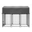Cage d'extérieur pour chien avec chenil-134283627