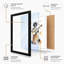 Musician in Gold Boho - Framed Print-979756024-979756026