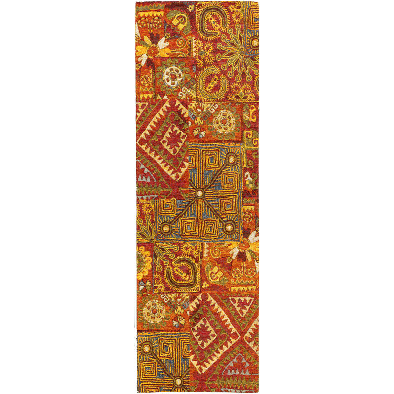 Episkopi Patchwork Indoor Rug, Runner 2'11" x 7'8"