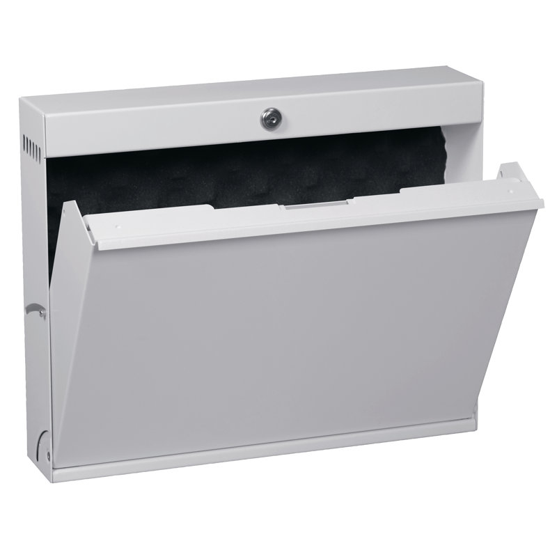 Casier de 18 po de largeur, Gris clair