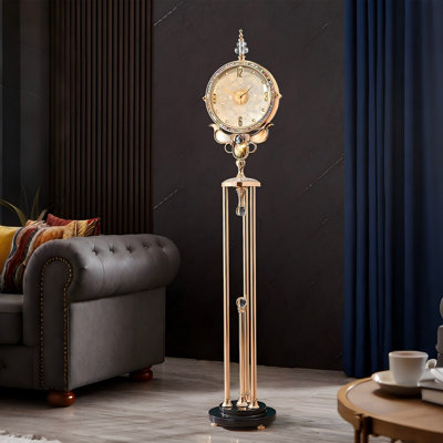 Horloge de luxe or