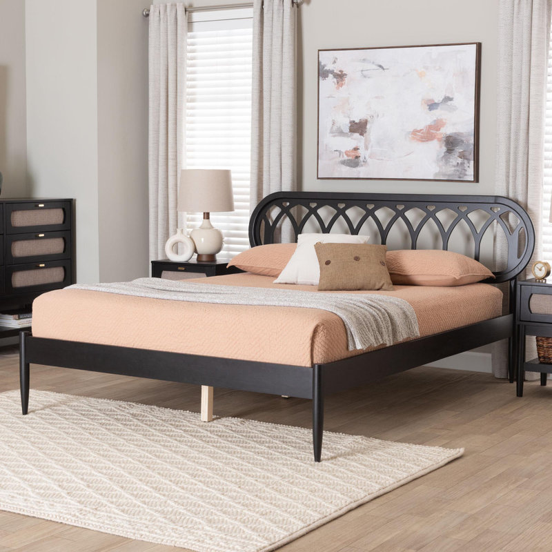 Grand lit plateforme Kedzie Baxton Studio Florica