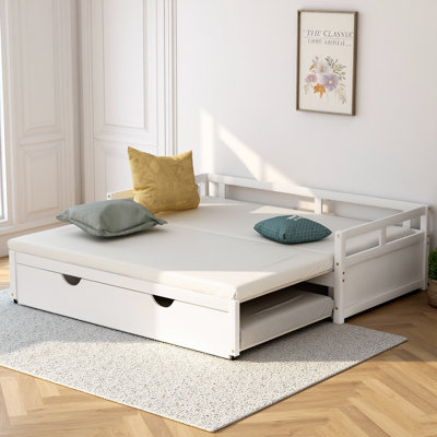 Extending Daybed with Pull-Out Trundle – Twin to King Conversion & Space-Smart Design