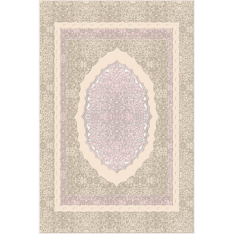 Luxurious Velvet Area Rug (4.6 x 7.2 ft), 100% Antibacterial Fabric, Non-Slip Cotton Backing, Pile Height: 0.4 in | Machine Washable, 3D Digital Print Design | Perfect for Living Room & Bedroom Decor, Soft & Durable