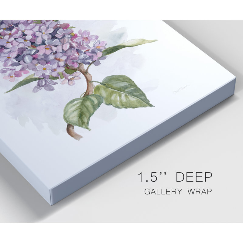 Awash in Lilac II - Impression sur toile tendue, H 48 po x l 36 po x P 1 po