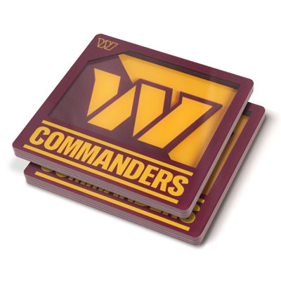 NFL 3D Logo Series Coasters