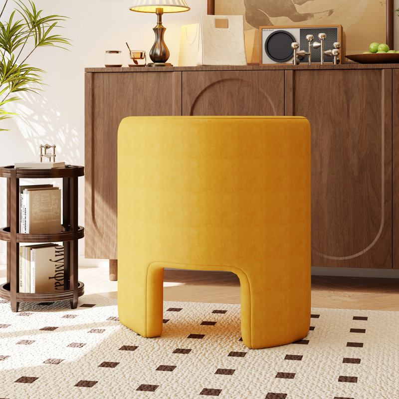 Fauteuil Beall, Jaune