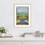 «Fruit Bowl I» par Jacob q, impression sur bois encadrée-100672482