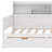 Daybed With Storage Shelves, Multi-Functional Bed With Two Storage Drawers And Study Desk-1998496454
