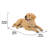 Labrador Retriever Lying Down Statue