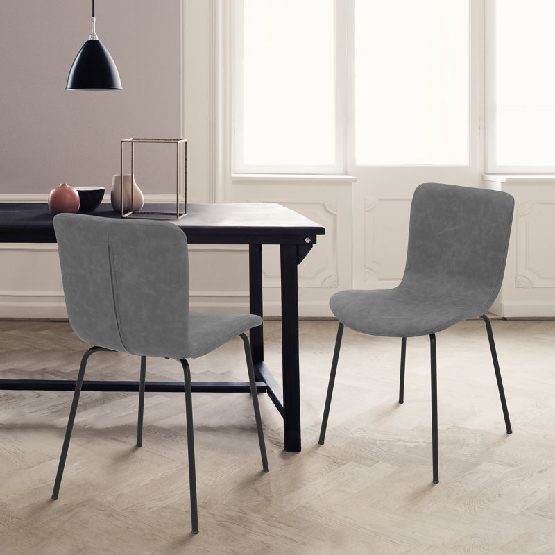 Chaise d'appoint Fetzer, Gris