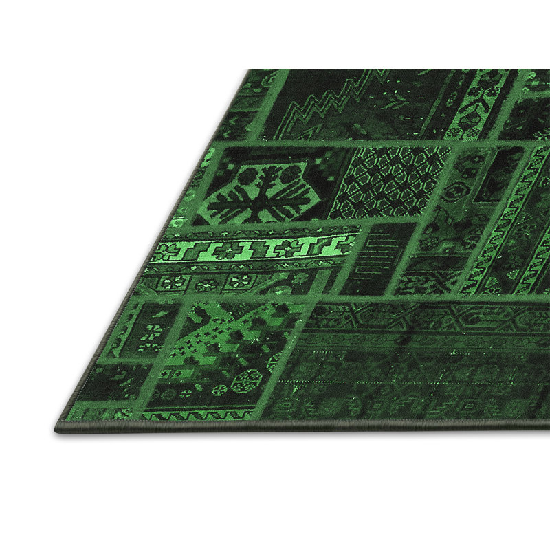 Patchwork Indoor Rug, Rectangle 7' x 9'