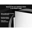 NAZAIR Run On Timer Bathroom Extractor Fan With Platinium Cover