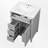 24" Single Bathroom Vanity Set-408974785-408974786