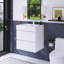 24 po Meuble-lavabo mural à simple cuve W-106844842-106844845
