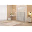 Asterin Divan Bed Base with 54" Floor Standing Headboard Plush Velvet-902508419-902508423-901826480