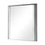 Shepard gris clair 39,5 po X P 38 po Miroir rectangulaire H