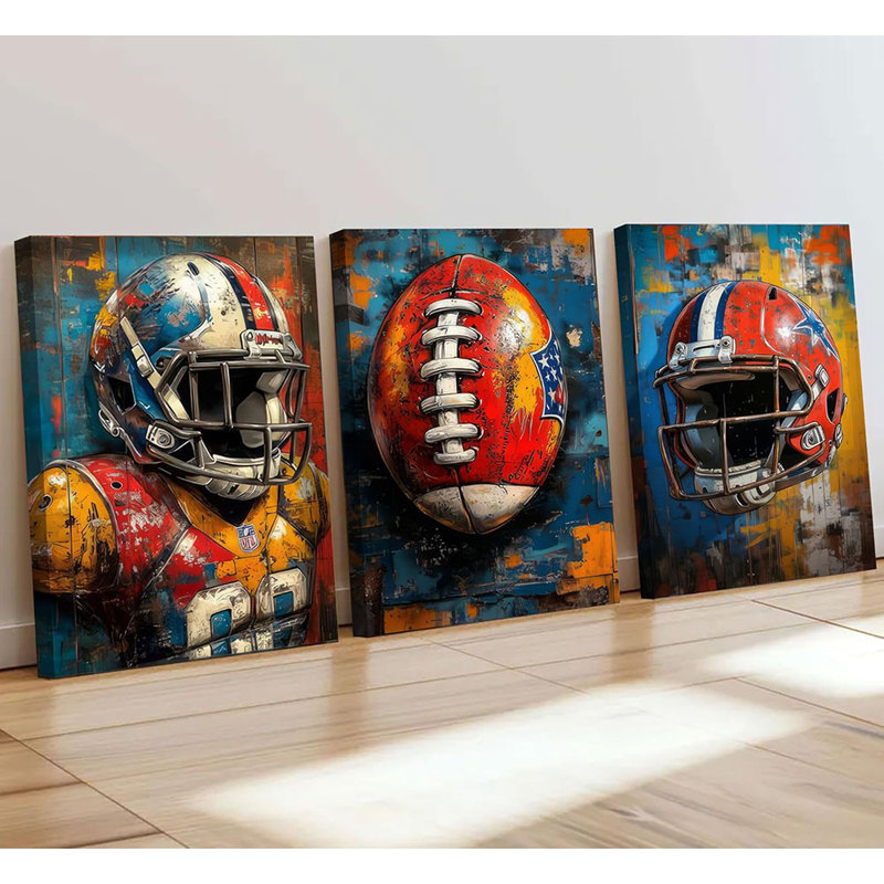 3 Piece Wrapped Canvas Print