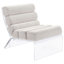 Fauteuil d'appoint rembourré sans accoudoirs Brialle-63225388