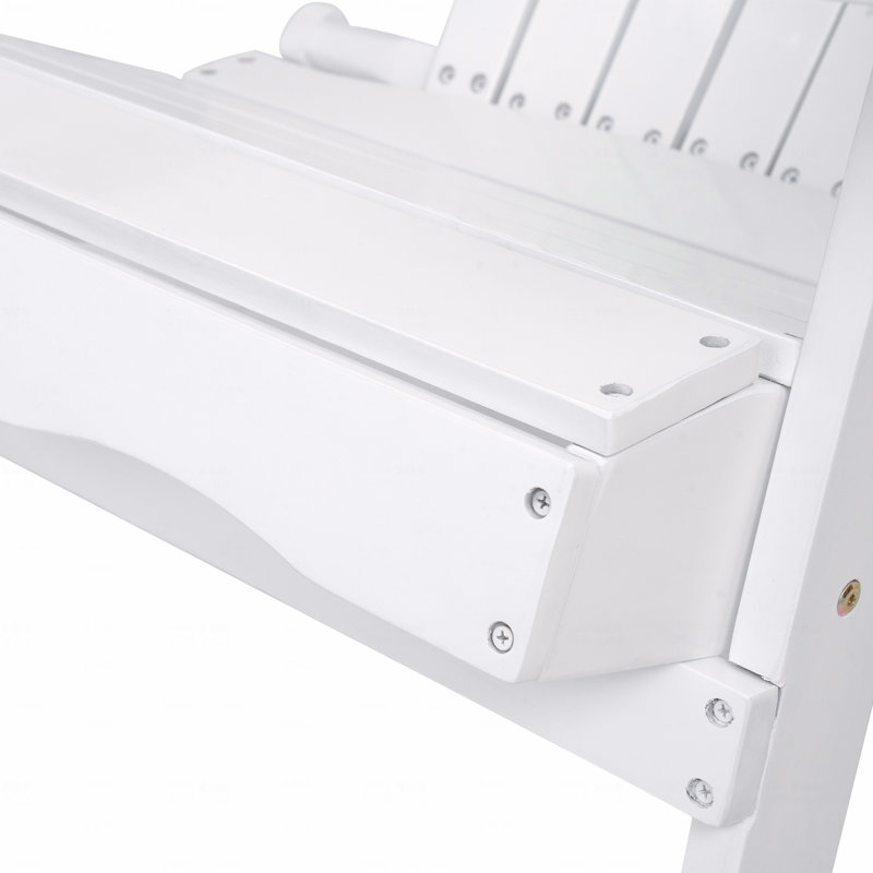 Basic Outdoor Patio Dining Chair, White